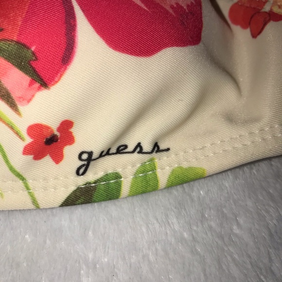 Guess Womens Floral Bikini Top  - Size Small - Picture 6 of 8